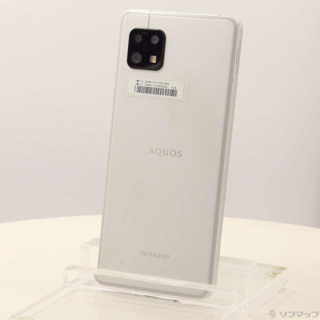 (中古)SHARP AQUOS sense6s 64GB シルバー SH-RM19s 楽天 SIMフリー(258-ud)の通販は 21,978円