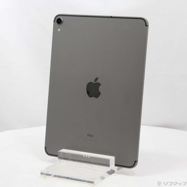 (中古)Apple iPad Pro 11インチ 256GB スペースグレイ MU102J/A docomoロック解除SIMフリー(196-ud)の通販は