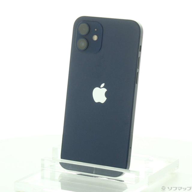 中古)Apple iPhone12 128GB ブルー MGHX3J/A SIMフリー(269-ud)