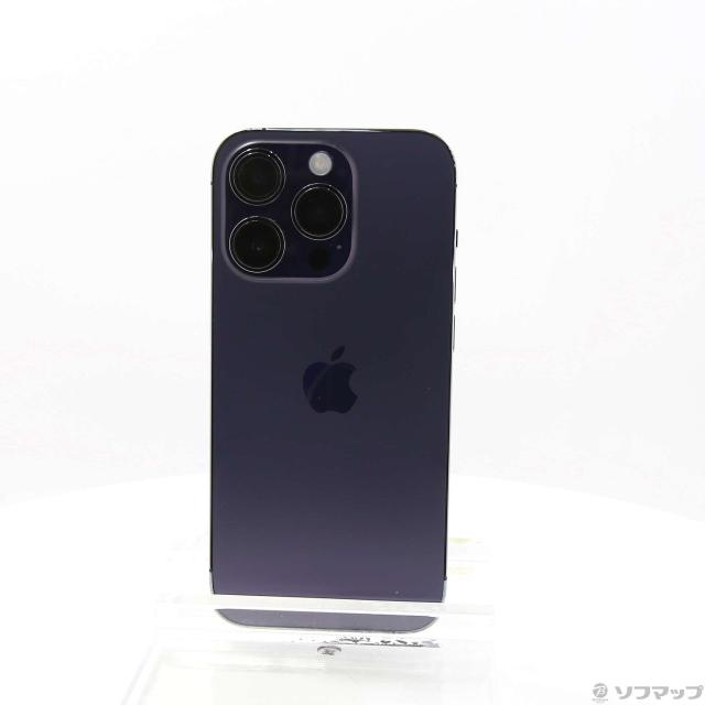 (中古)Apple iPhone14 Pro 256GB ディープパープル MQ1E3J/A SIMフリー(305-ud)の通販は
