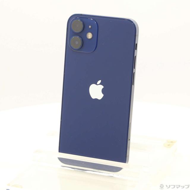 中古)Apple iPhone12 mini 128GB ブルー MGDP3J/A SIMフリー(349-ud)