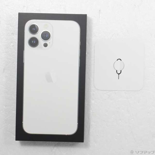 (中古)Apple iPhone13 Pro Max 256GB シルバー MLJ93J/A SIMフリー(258-ud)の通販は