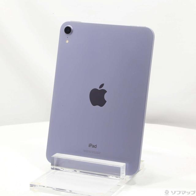 (中古)Apple iPad mini 第6世代 256GB パープル MK7X3J/A Wi-Fi(258-ud)の通販は