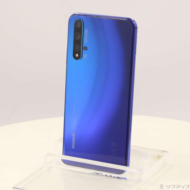 ANDROID - 新品未開封！nova 5T クラッシュブルー 中古)HUAWEI nova 5T 128GB クラッシュブルー YAL-L21 SIMフリー