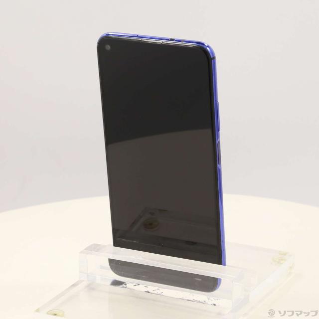 中古)HUAWEI nova 5T 128GB クラッシュブルー YAL-L21 SIMフリー