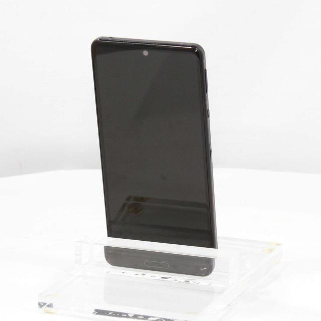 AQUOS sense5G ニュアンスブラック 64 GB SIMロック解除済み ムスビー｜SIMフリー AQUOS sense5G SHG03 ブラック 64GB【AQUOS