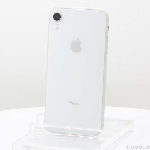 iphoneXR 128gb ホワイト SIMフリー おまけと1年限定保証有り iPhonexr