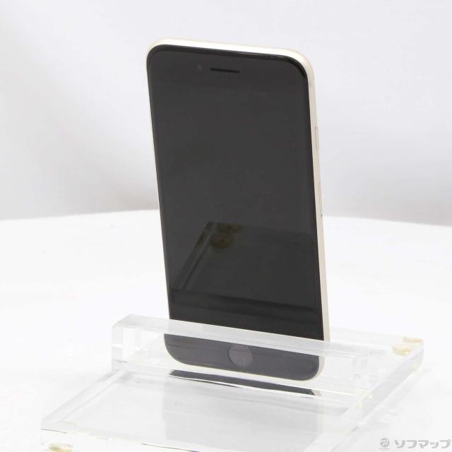 中古)Apple iPhone SE 第3世代 128GB スターライト MMYG3J/A SIMフリー 