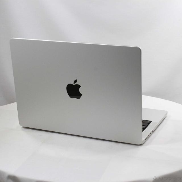(中古)MacBook Pro 14.2-inch Late 2021 MKGR3J/A M1 Pro 8コアCPU_14コアGPU 16GB SSD512GB シルバー (12.6 Monterey)(344-ud)の通販は