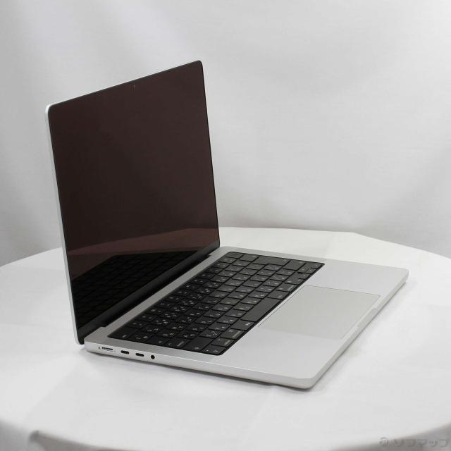 (中古)MacBook Pro 14.2-inch Late 2021 MKGR3J/A M1 Pro 8コアCPU_14コアGPU 16GB SSD512GB シルバー (12.6 Monterey)(344-ud)の通販は