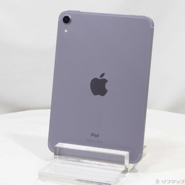 (中古)Apple iPad mini 第6世代 256GB パープル NK8K3J/A SIMフリー(297-ud)の通販は