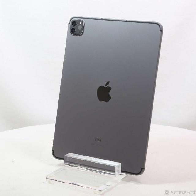 (中古)Apple iPad Pro 11インチ 第3世代 256GB スペースグレイ MHW73J/A SIMフリー(349-ud)の通販は