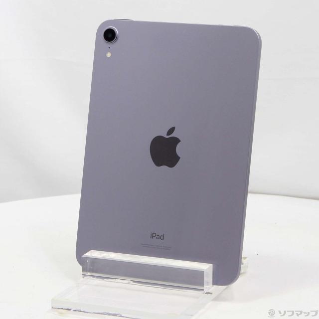 中古)Apple iPad mini 第6世代 256GB パープル MK7X3J/A Wi-Fi(349-ud 