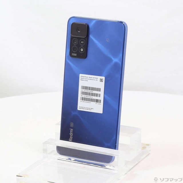 (中古)Xiaomi Redmi Note 11 Pro 5G 128GB アトランティックブルー REDMINOTE11PROBL SIMフリー(349-ud)