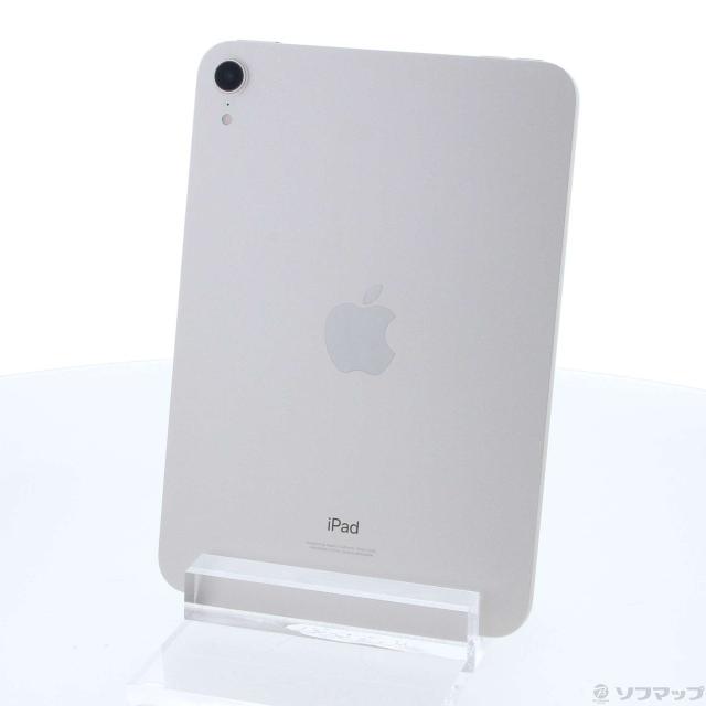 中古)Apple iPad mini 第6世代 256GB スターライト MK7V3J/A Wi-Fi(305-ud)