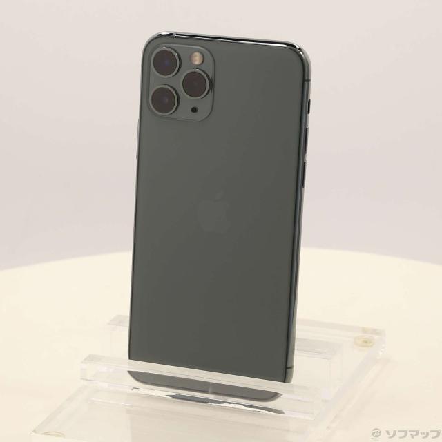 Apple iPhone 11 Pro 本体　画面割れ　ミッドナイトグリーン Apple iPhone 11 Pro 本体 画面割れ ミッドナイトグリーン 画面割れ