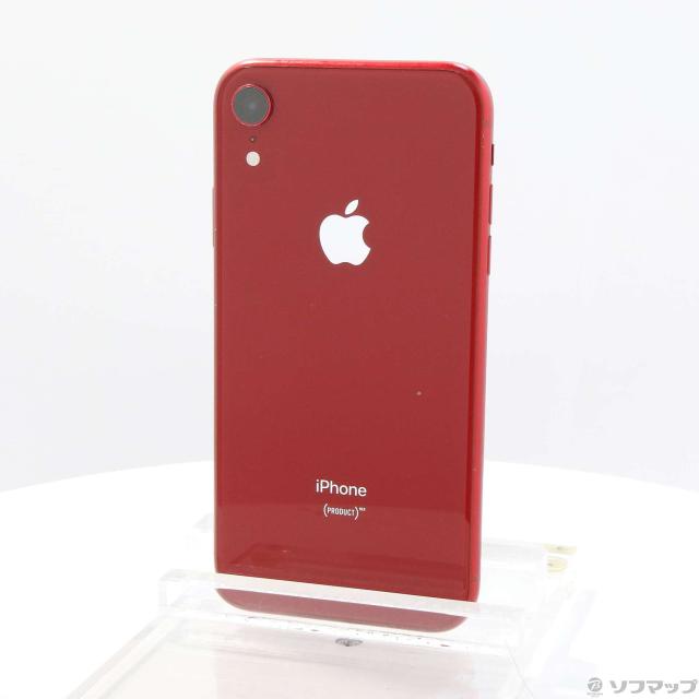 本体のみ iPhoneXR PRODUCT RED 128GB SIMフリー 新品同様 iPhoneXR 128GB RED SIMフリー