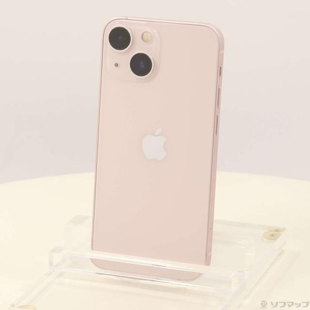 中古)Apple iPhone13 mini 256GB ピンク MLJL3J/A SIMフリー(269-ud)