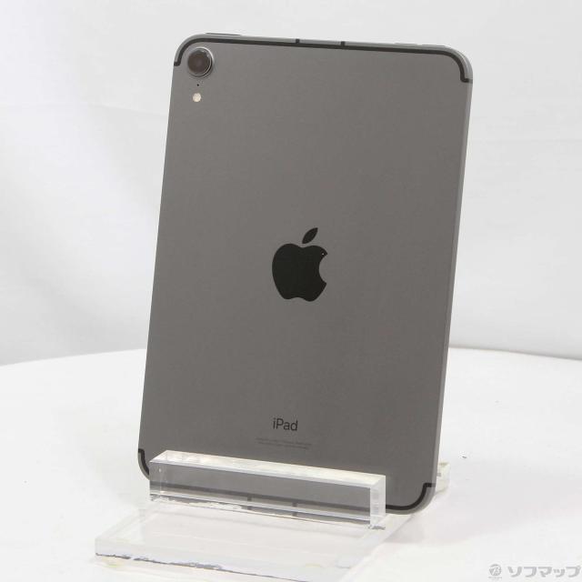 (中古)Apple iPad mini 第6世代 256GB スペースグレイ MK8F3J/A SIMフリー(352-ud)の通販は 50,627円