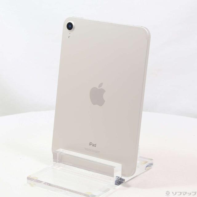 (中古)Apple iPad mini 第6世代 256GB スターライト MK8H3J/A SIMフリー(198-ud)