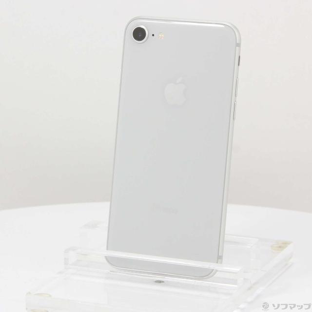 (中古)Apple iPhone8 64GB シルバー MQ792J/A SoftBank(377-ud)