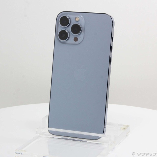 (中古)Apple iPhone13 Pro Max 256GB シエラブルー MLJD3J/A SIMフリー(305-ud)の通販は