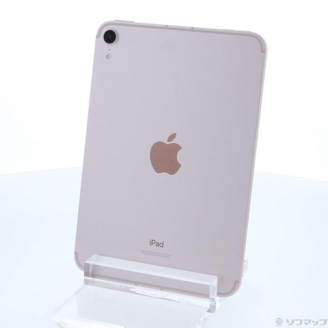 (中古)Apple iPad mini 第6世代 64GB ピンク MLX43J/A SIMフリー(381-ud)の通販は