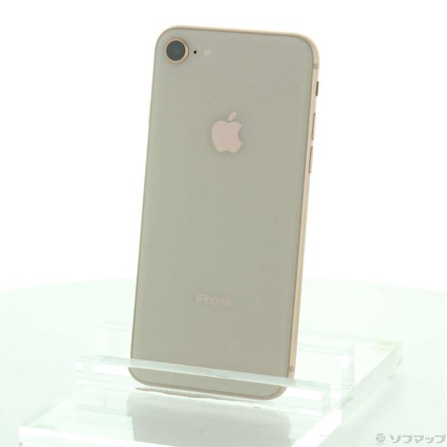 (中古)Apple iPhone8 64GB ゴールド MQ7A2J/A SIMフリー(196-ud)の通販は 21,428円