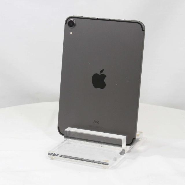 (中古)Apple iPad mini 第6世代 256GB スペースグレイ MK8F3J/A SIMフリー(371-ud)