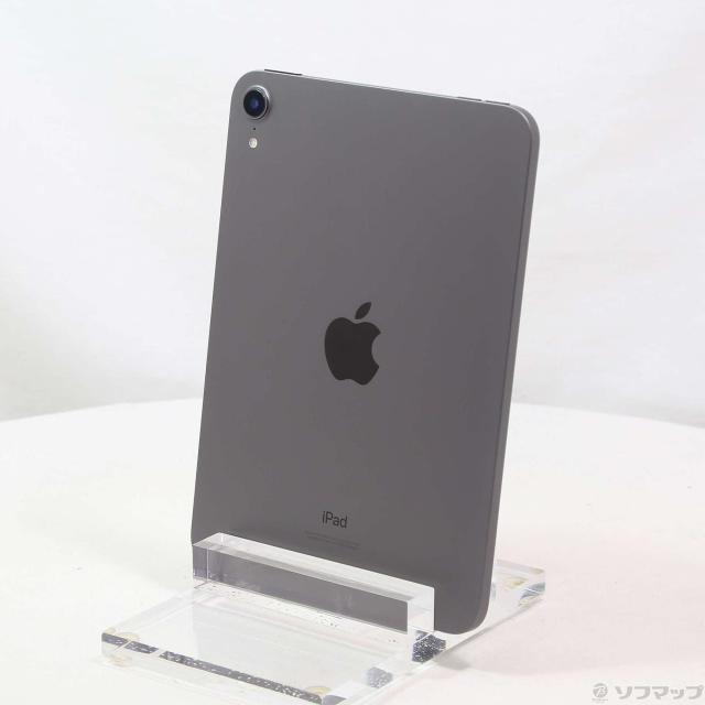 (中古)Apple iPad mini 第6世代 64GB スペースグレイ MK7M3J/A Wi-Fi(368-ud)