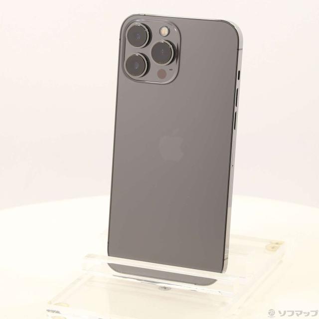 (中古)Apple iPhone13 Pro Max 512GB グラファイト MLJQ3J/A SIMフリー(381-ud)
