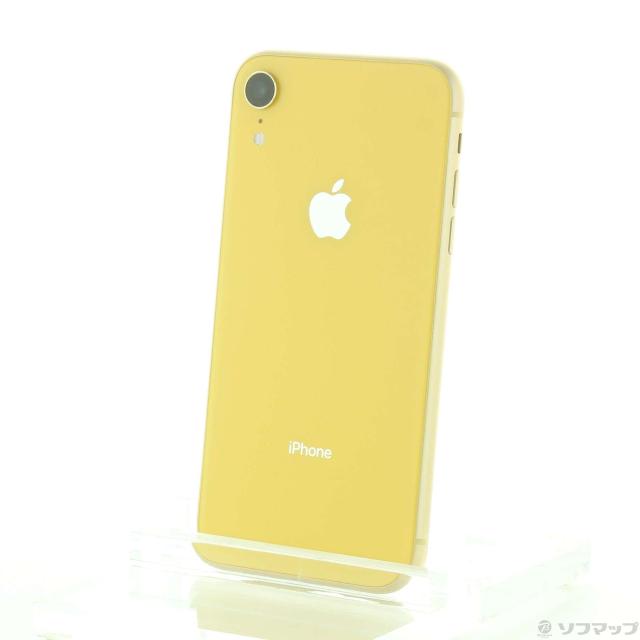 iPhone XR 64GB イエロー MT082J/A Apple アップル キャリアdocomo判定