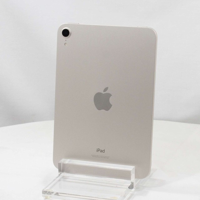 (中古)Apple iPad mini 第6世代 64GB スターライト MK7P3J/A Wi-Fi(352-ud)の通販は