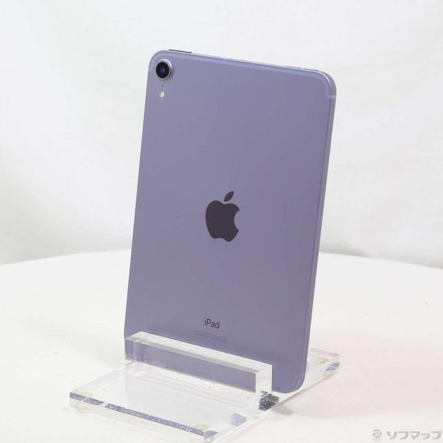 (中古)Apple iPad mini 第6世代 256GB パープル MK8K3J/A docomoロック解除SIMフリー(377-ud)