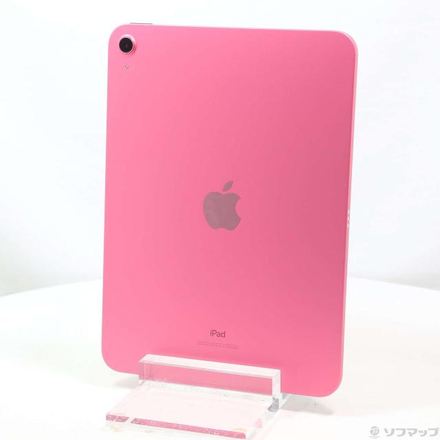(中古)Apple iPad 第10世代 64GB ピンク MPQ33J/A Wi-Fi(377-ud)の通販は 40,546円