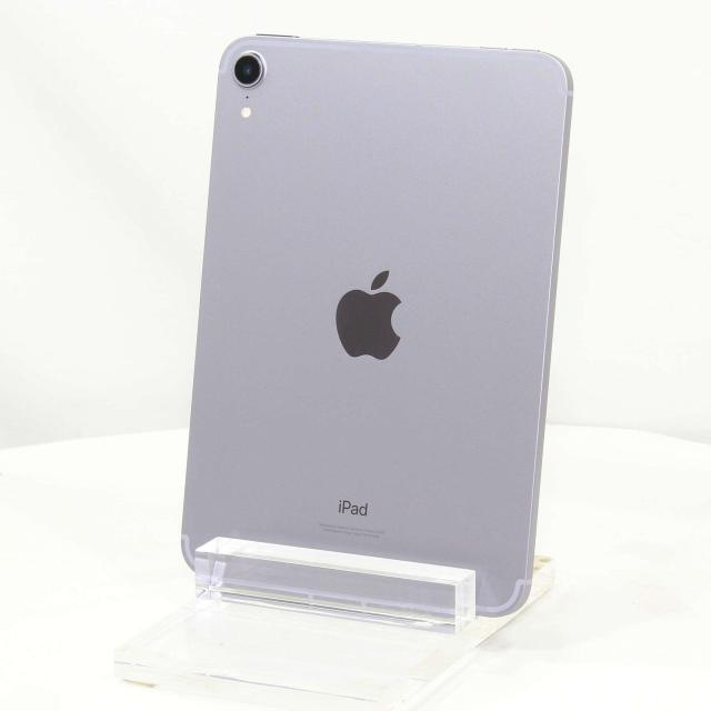 中古)Apple iPad mini 第6世代 256GB パープル MK8K3J/A SIM