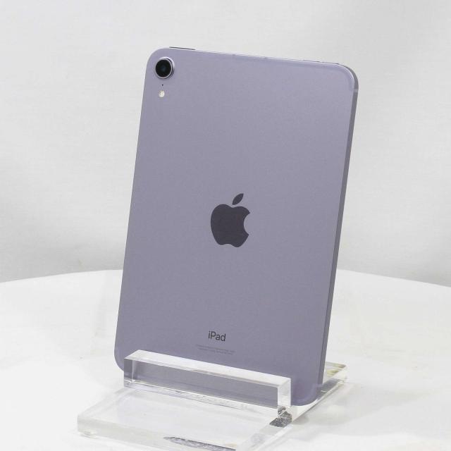 (中古)Apple iPad mini 第6世代 256GB パープル MK8K3J/A SIMフリー(349-ud)
