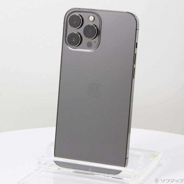 (中古)Apple iPhone13 Pro Max 256GB グラファイト MLJ83J/A SIMフリー(371-ud)の通販は