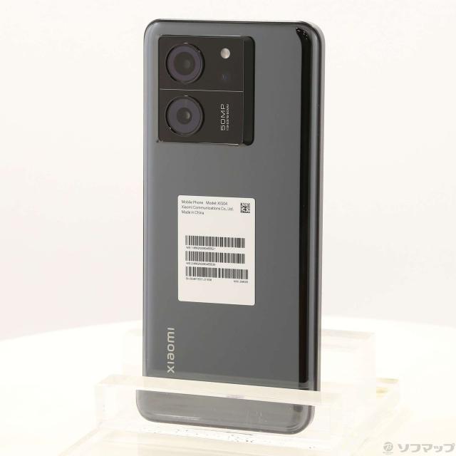 中古)Xiaomi Xiaomi 13T 256GB ブラック XIG04 au SIMフリー(352-ud)