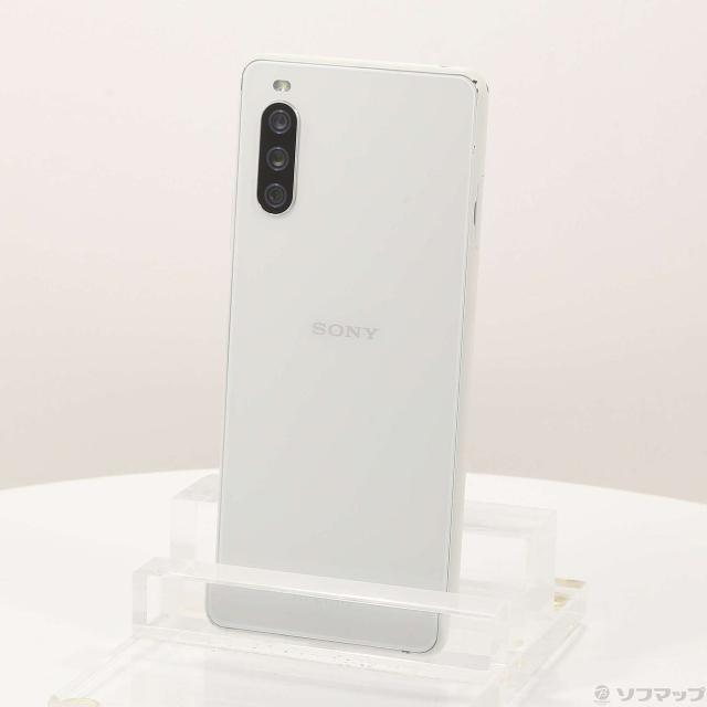 XPERIA SOG04 スマホ 携帯 SONY 128GB au 白 Xperia 10 III SOG04[128GB] au ホワイト【安心保証】 Sony Xperia 10