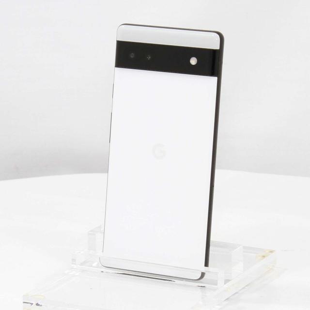 (中古)GOOGLE Google Pixel 6a 128GB チョーク GB17L au SIMフリー(262-ud)の通販は 23,978円