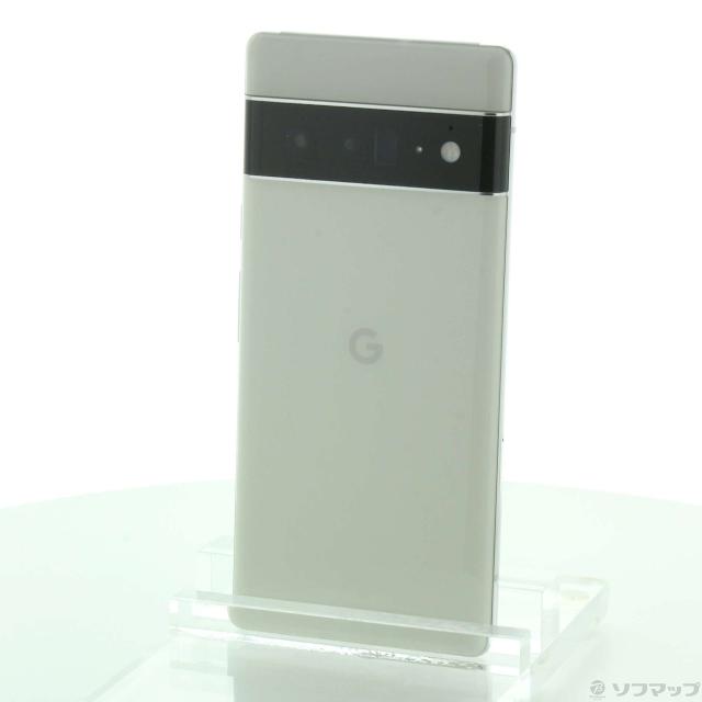 中古)GOOGLE Google Pixel 6 Pro 128GB クラウディホワイト GF5KQ SIM 