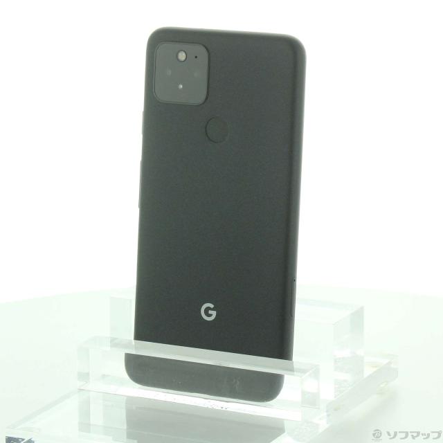 中古)GOOGLE Google Pixel 5 128GB ジャストブラック GA01316-JP SIM 