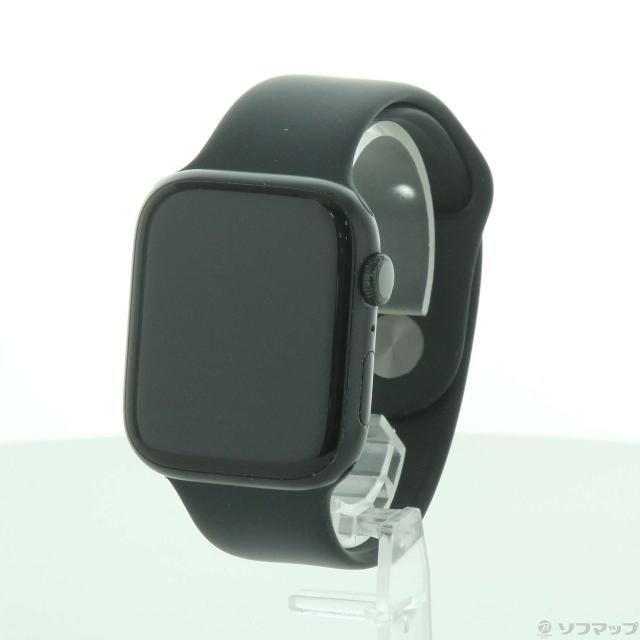 中古)Apple Apple Watch Series 9 GPS 45mm ミッドナイトアルミニウム 