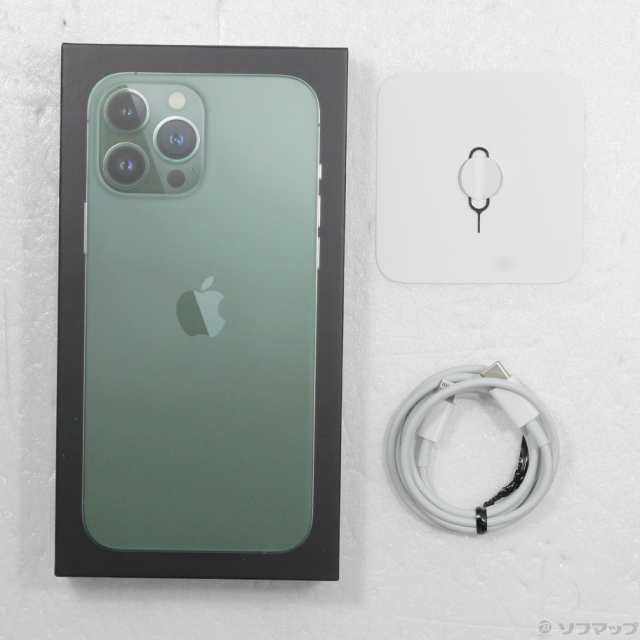 Apple iPhone13 Pro Max 512GB アルパイングリーン MNCW3J/A SIM Apple iPhone13 Pro Max 512GB アルパイングリーン MNCW3J/A SIM