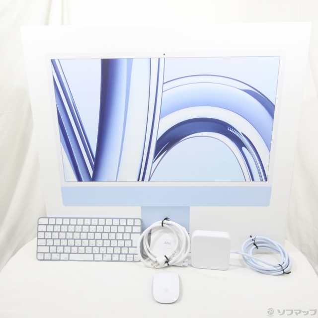 IMac（シルバー）M3 メモリ8GB/SSD256GB 24インチ