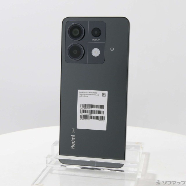 (中古)Xiaomi Redmi Note 13 Pro 5G 256GB ミッドナイトブラック AUREDMIN13P5G au SIMフリー(348-ud)の通販は