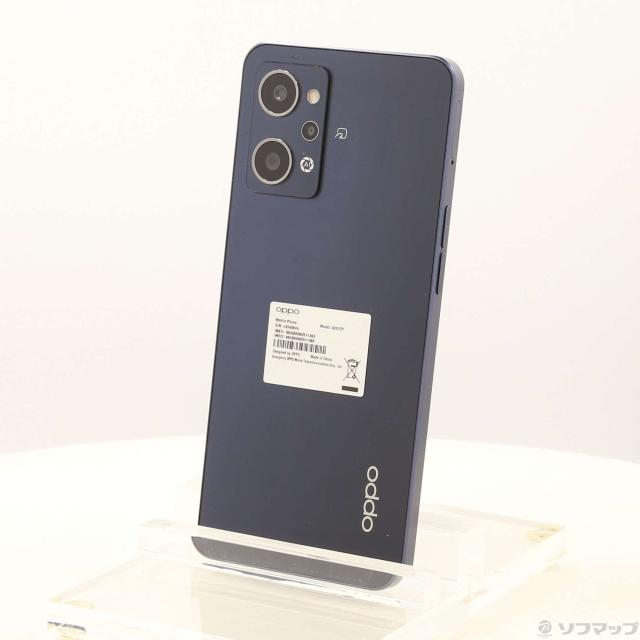 (中古)OPPO OPPO Reno7 A 128GB スターリーブラック A201OP Y!mobile SIMフリー(269-ud)の通販は携帯電話本体