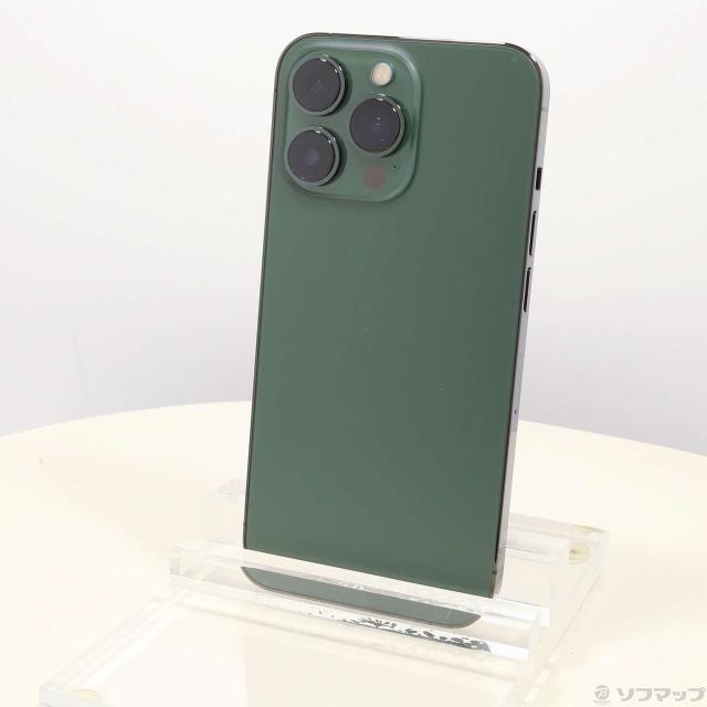 中古)Apple iPhone13 Pro 256GB アルパイングリーン MNDY3J/A