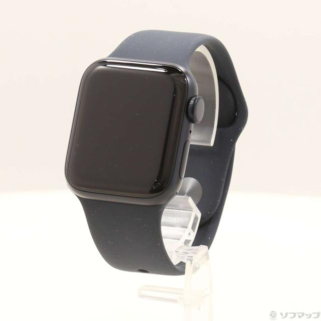 (中古)Apple Apple Watch SE 第2世代 GPS 40mm ミッドナイトアルミニウムケース ミッドナイトスポーツバンド(198-ud)の通販は